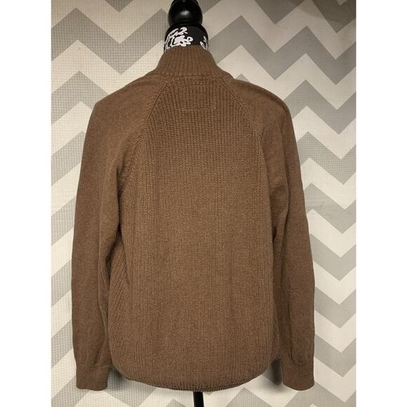 Vintage Men’s Cotton Sweater Weatherproof Old Money Quiet Luxury Going Out Lg - Picture 2 of 5